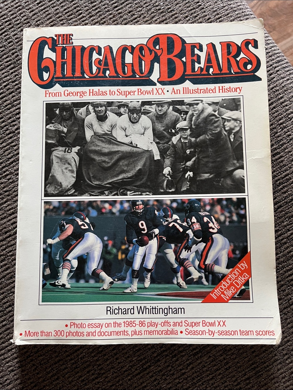 The Chicago Bears Illustrated History Book